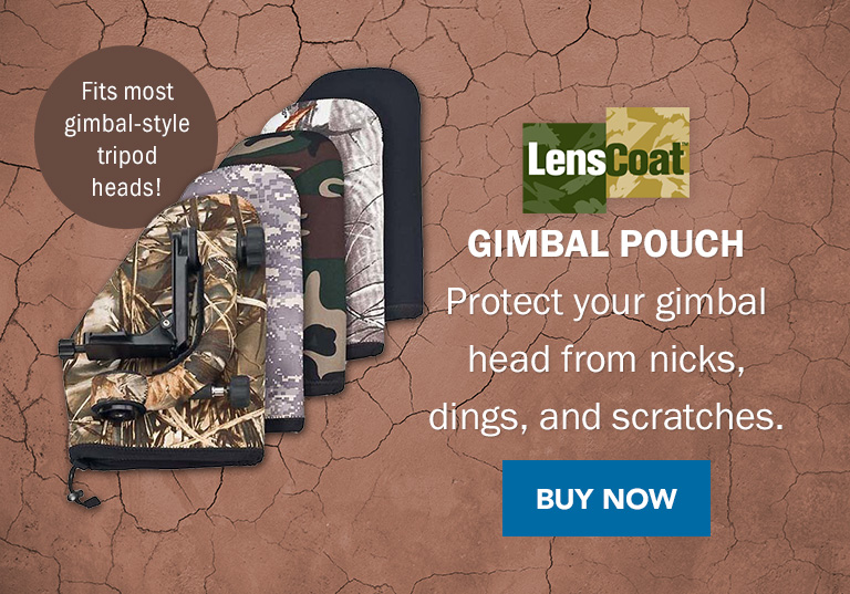 LensCoat Gimbal Pouch | Protect your gimbal head from nicks, dings, and scratches. Buy Now >